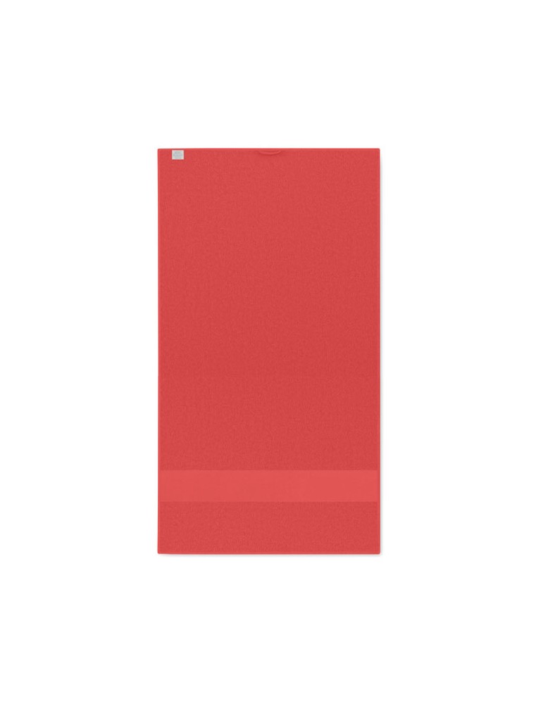 Serviette éponge personnalisée - Coton Organique 50x30cm pas cher