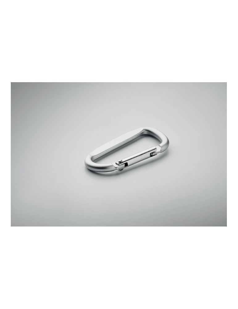 Mousqueton en aluminium pratique - objet publicitaire