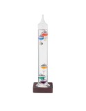 Thermomètre Galileo en verre 28cm - Précision et style personnalisé