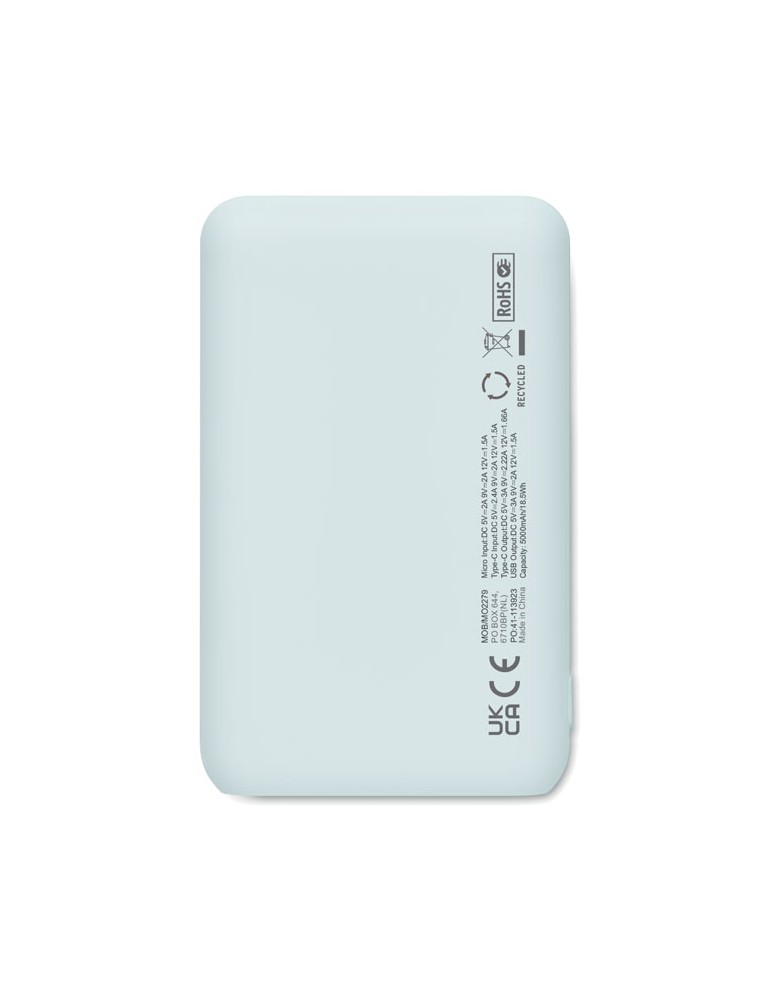 Powerbank 5000 mAh Rechargez vos appareils Personnalisé pas cher