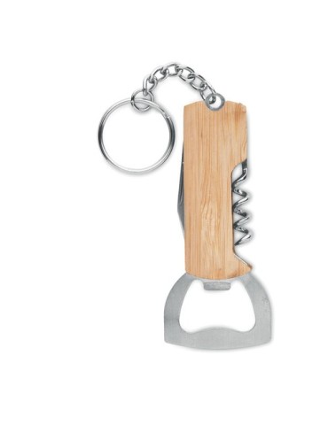 Outil de poche 3en1 en bambou pratique personnalisée pas cher