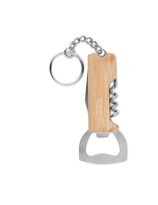 Outil de poche 3en1 en bambou pratique personnalisée pas cher