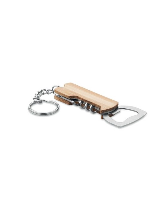 Outil de poche 3en1 en bambou pratique personnalisée pas cher