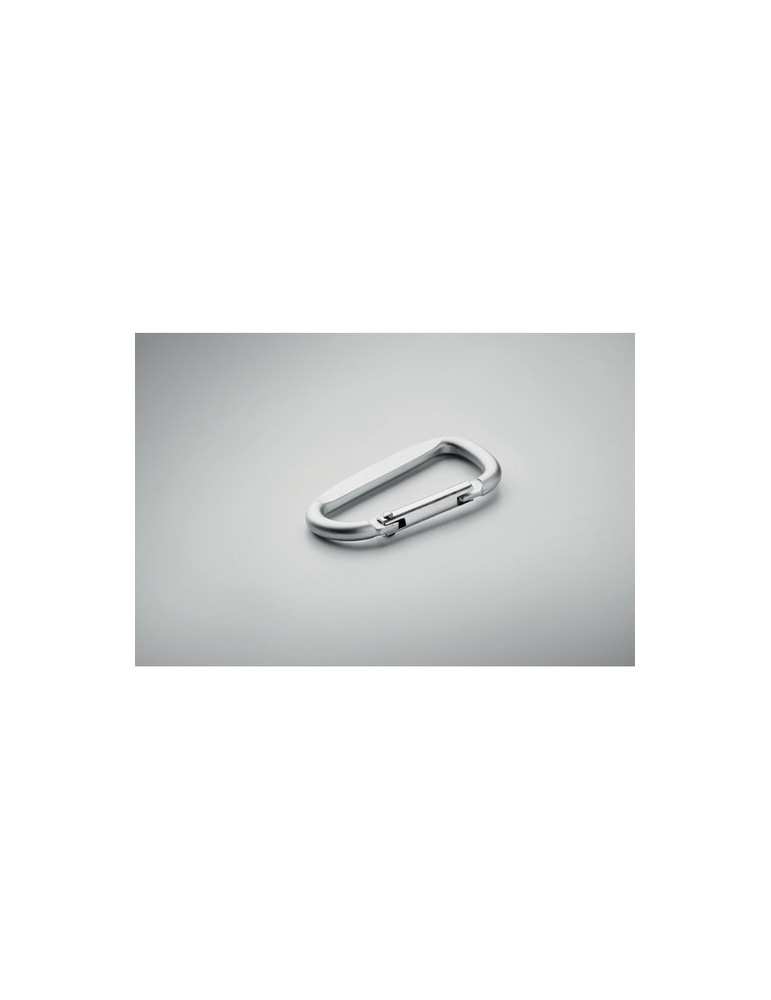 Mousqueton en aluminium pratique - objet publicitaire
