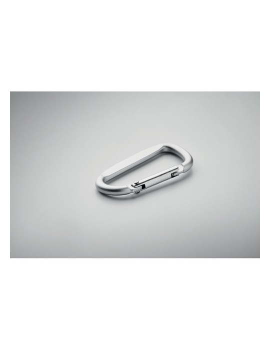Mousqueton en aluminium pratique - objet publicitaire
