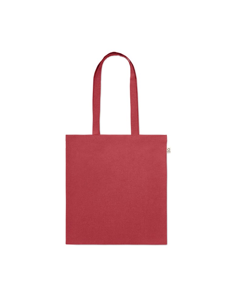 Sac shopping coton recyclé personnalisé VIVEKA COLOUR - pas cher