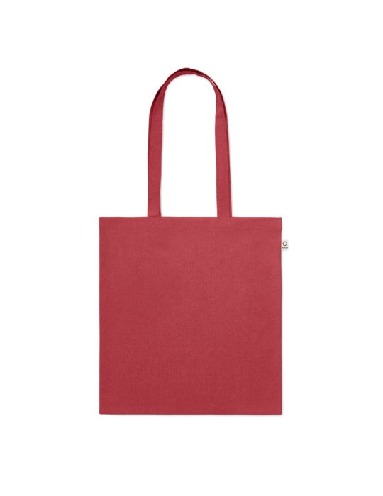Sac shopping coton recyclé personnalisé VIVEKA COLOUR - pas cher