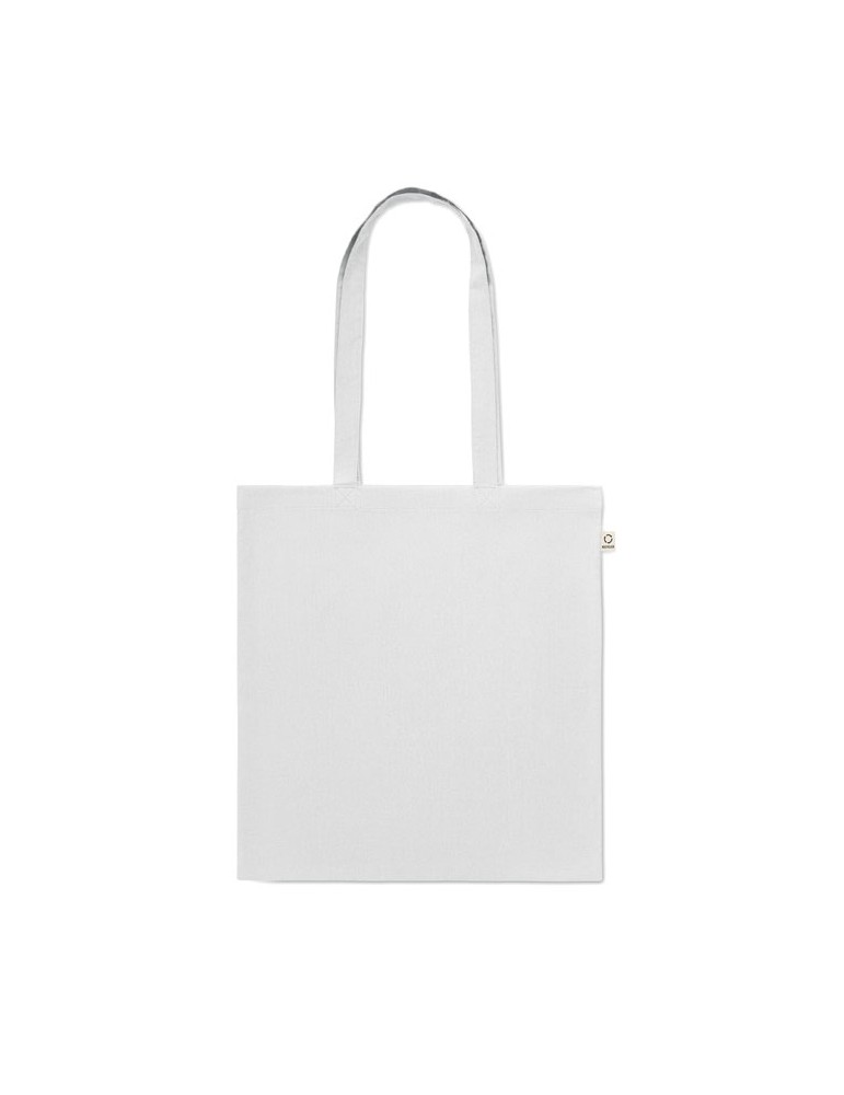 Sac shopping coton recyclé personnalisé VIVEKA COLOUR - pas cher