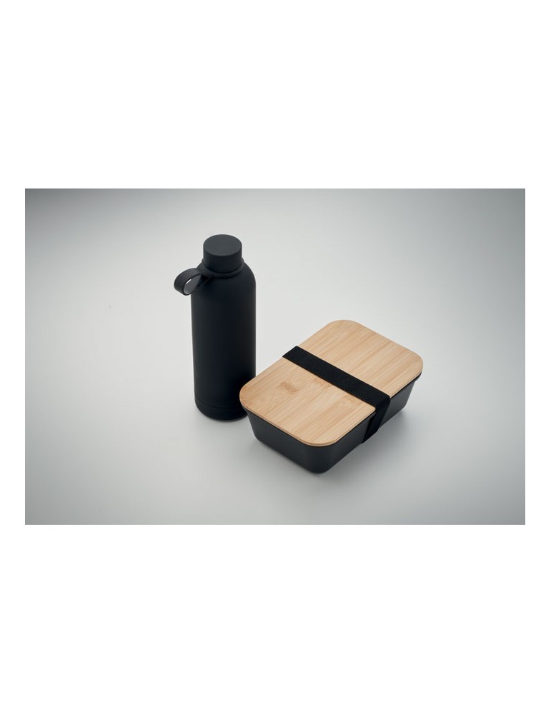 Set personnalisé EMERALD : Bouteille et Boîte à Déjeuner pas cher