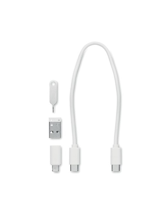 Câbles de Charge 9 en 1 Personnalisés - SUPABLE | Objets Publicitaires