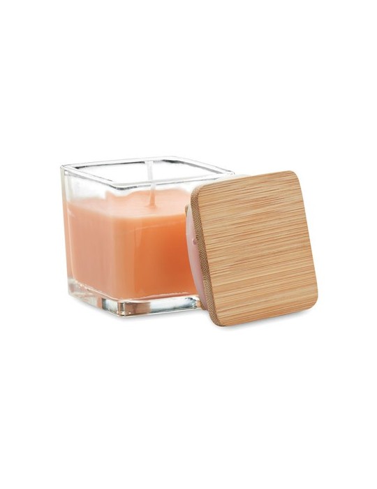 Bougie Parfumée Personnalisée Carrée 50gr idéale pour Décorer PILA