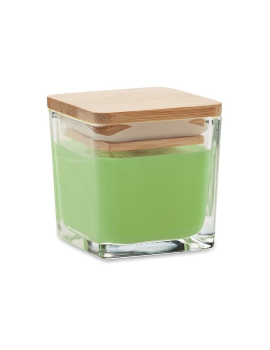 Bougie Parfumée Personnalisée Carrée 50gr idéale pour Décorer PILA