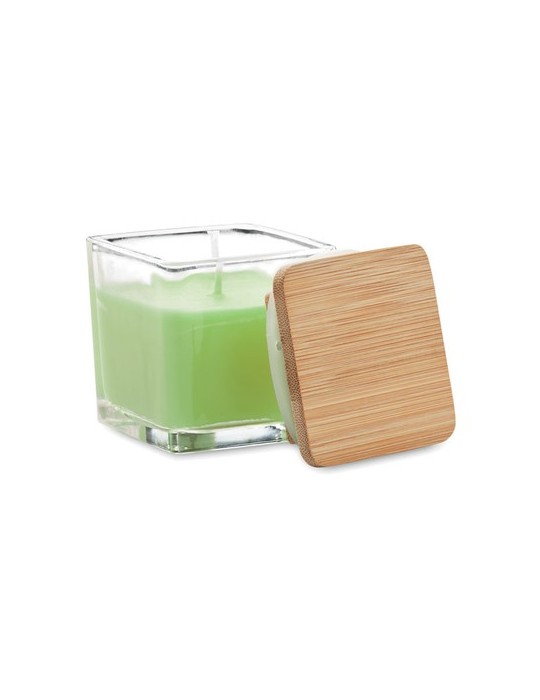 Bougie Parfumée Personnalisée Carrée 50gr idéale pour Décorer PILA