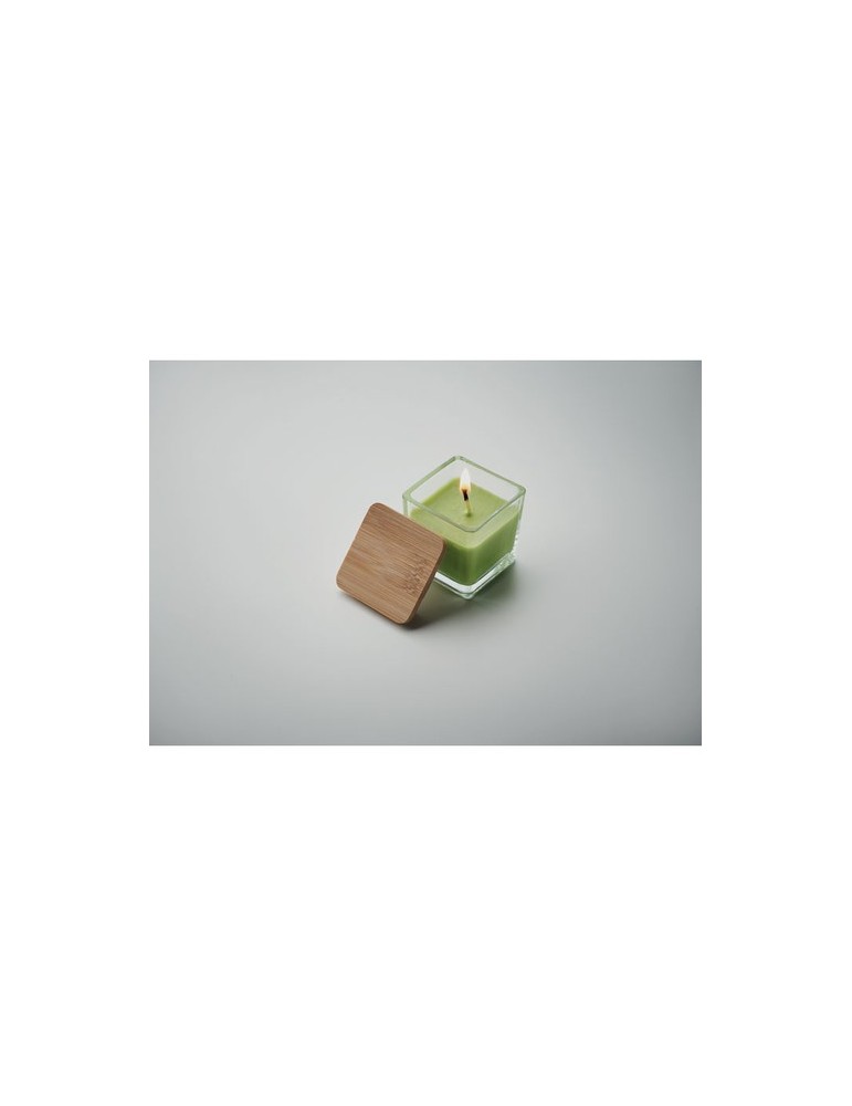 Bougie Parfumée Personnalisée Carrée 50gr idéale pour Décorer PILA