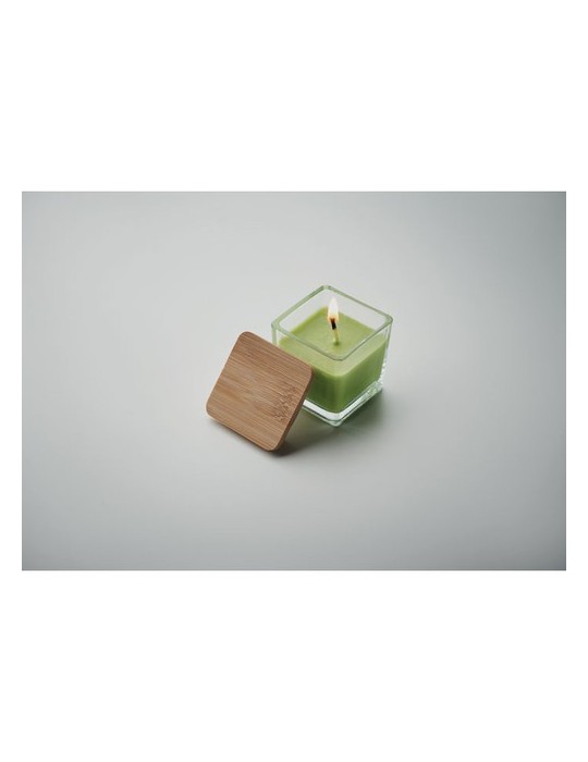 Bougie Parfumée Personnalisée Carrée 50gr idéale pour Décorer PILA
