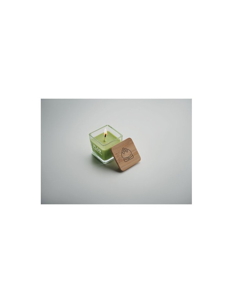 Bougie Parfumée Personnalisée Carrée 50gr idéale pour Décorer PILA