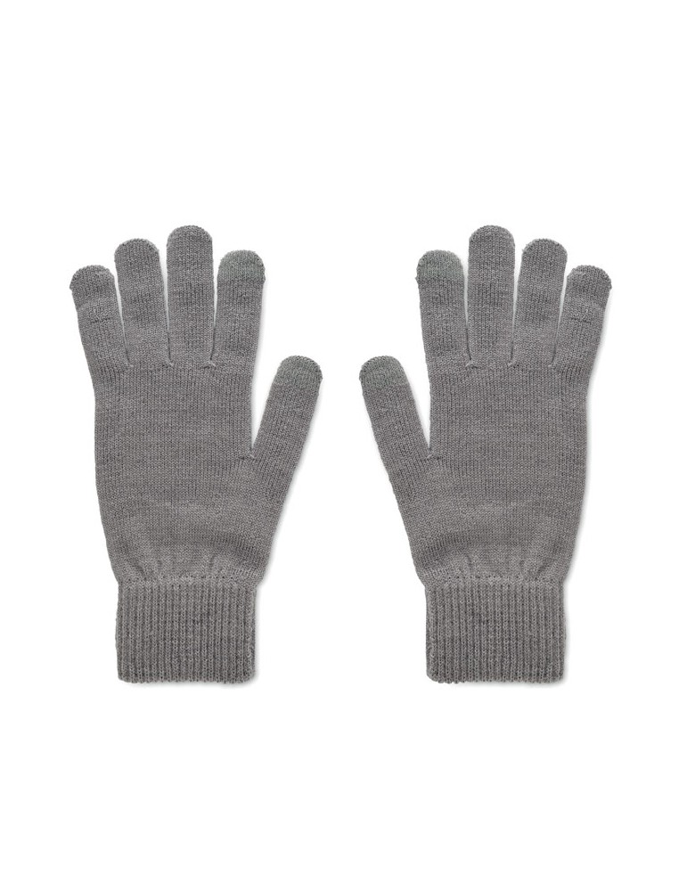 Gants tricotés en RPET personnalisés pas cher - Accessoire