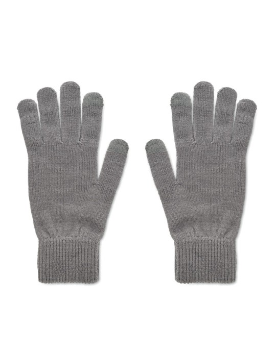 Gants tricotés en RPET personnalisés pas cher - Accessoire