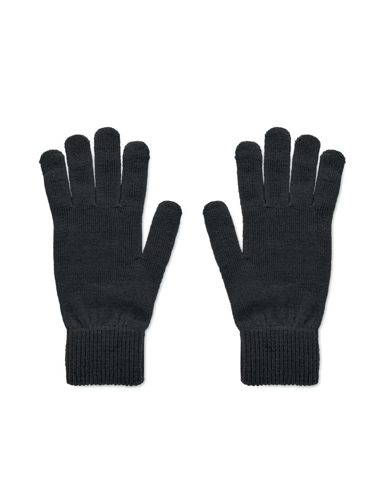 Gants tricotés en RPET personnalisés pas cher - Accessoire