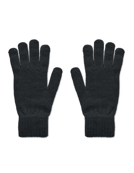 Gants tricotés en RPET personnalisés pas cher - Accessoire