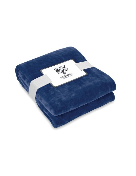 Couverture Polaire Personnalisée RPET LOGAN - Confortable