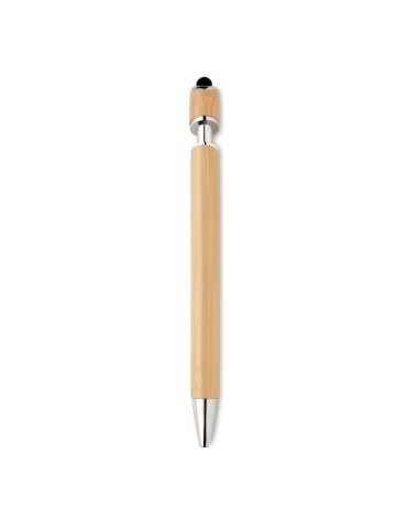 Stylo à bille en bambou RENN personnalisable