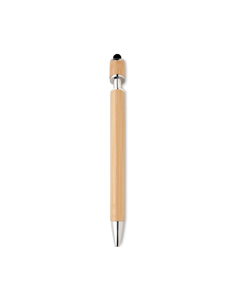 Stylo à bille en bambou RENN personnalisable