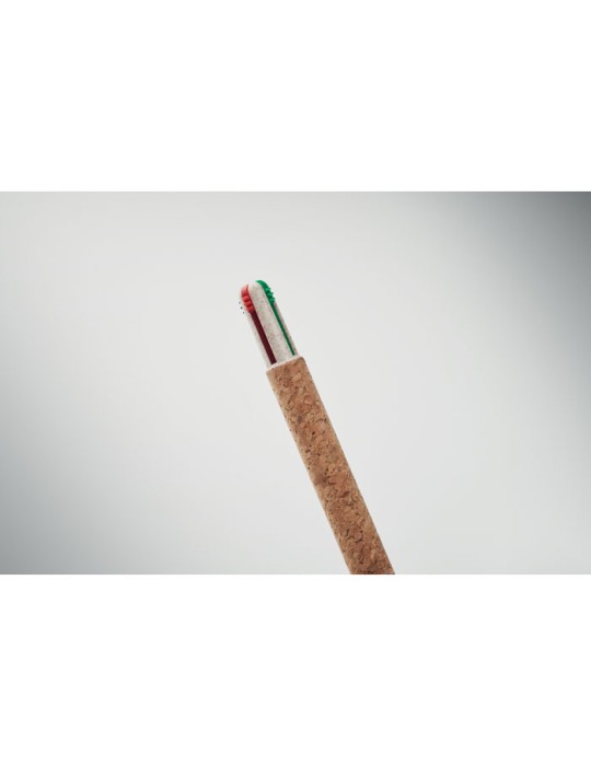 Stylo à bille 4 couleurs publicitaire ARBOCHO