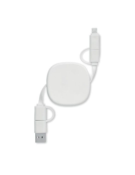 Câble de charge rétractable  60W LINEA