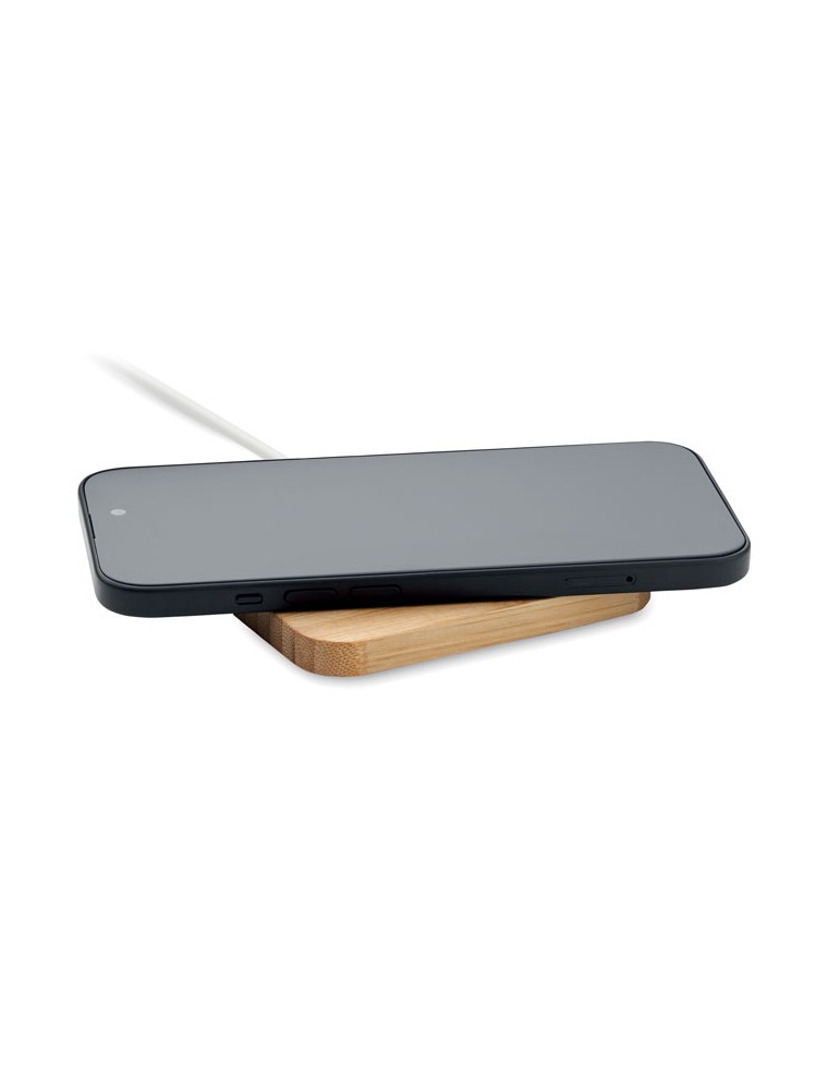 Chargeur sans fil  15W en bambou CHARGOO
