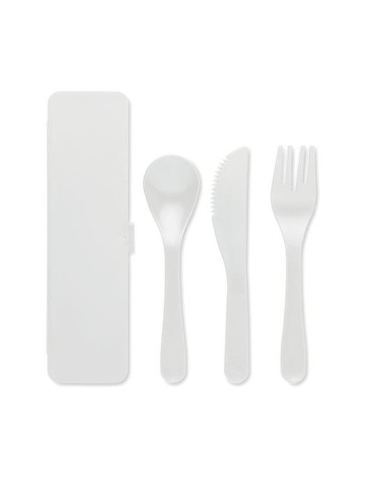 Set de Couverts Réutilisables et Pratiques Personnalisé RIGATA pas cher