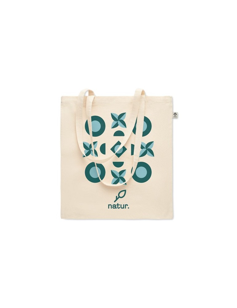 Sac Shopping en Coton Recyclé Personnalisé pas cher