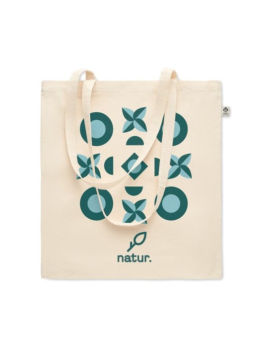 Sac Shopping en Coton Recyclé Personnalisé pas cher