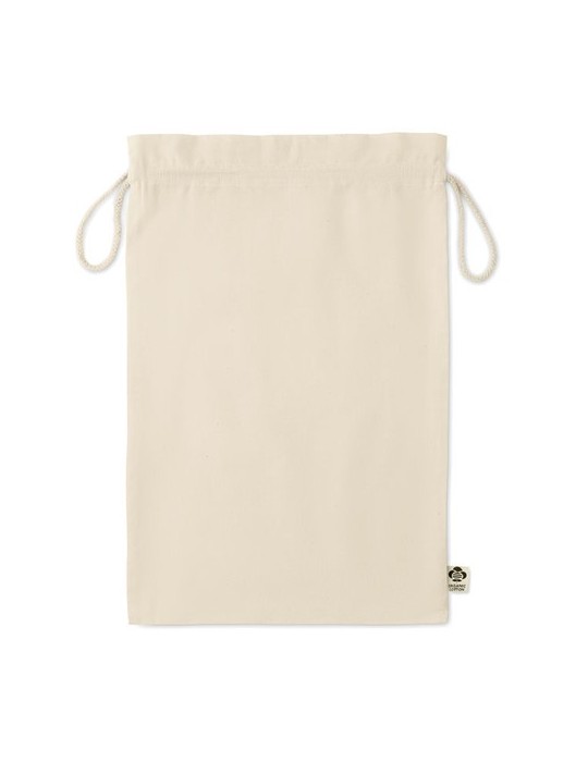 Sac cadeau  en coton bio Personnalisé L AMBER LARGE pas cher