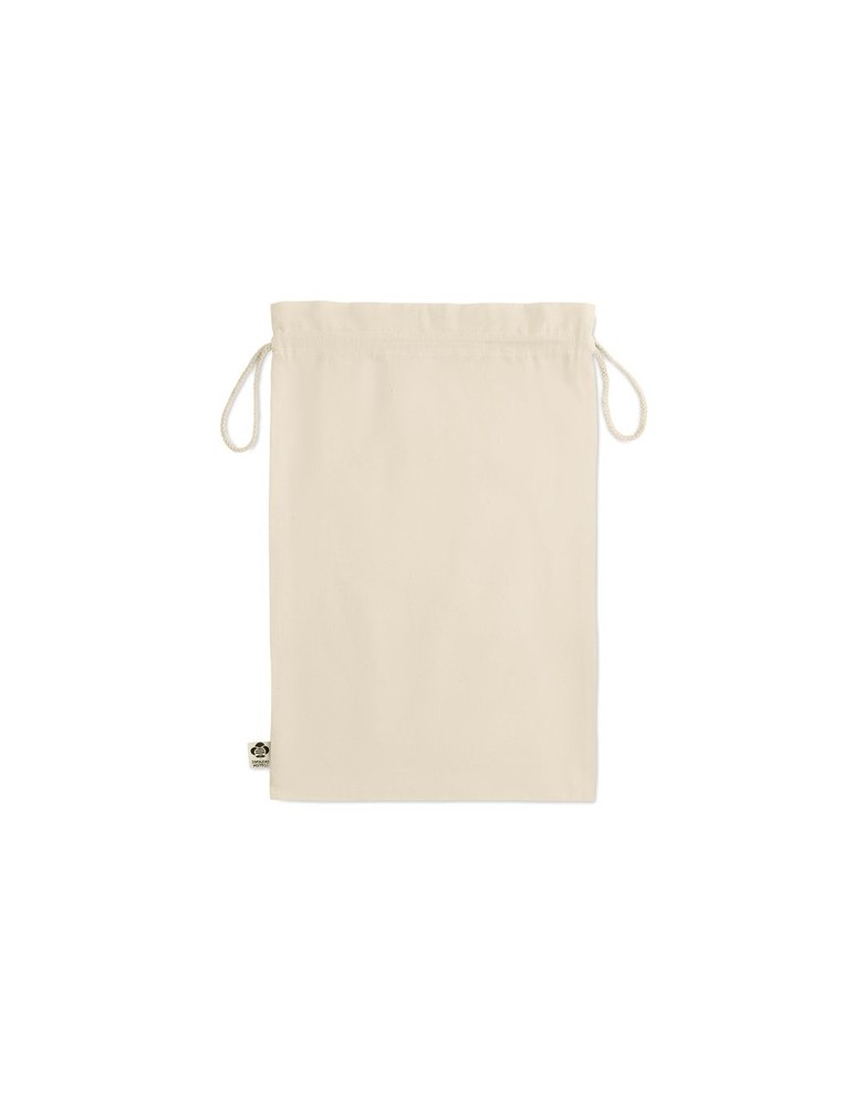 Sac cadeau  en coton bio Personnalisé L AMBER LARGE pas cher