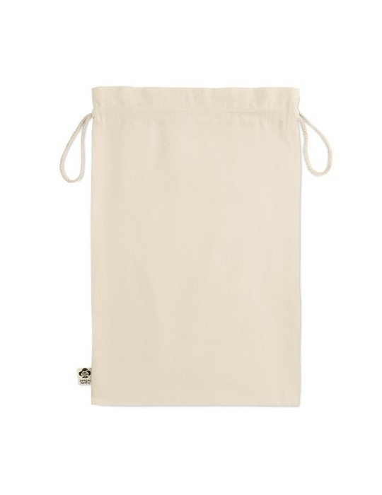 Sac cadeau  en coton bio Personnalisé L AMBER LARGE pas cher