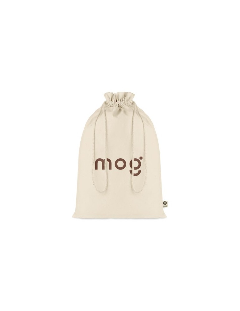 Sac cadeau  en coton bio Personnalisé L AMBER LARGE pas cher