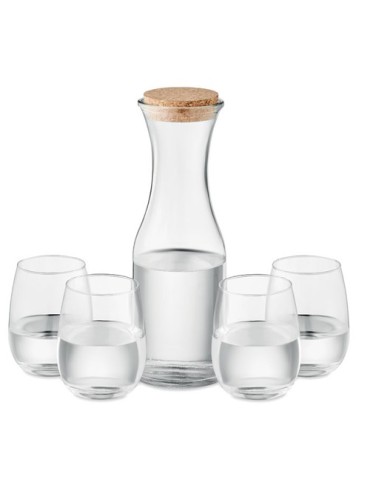 Set de boisson  en verre recyclé personnalisée pas cher