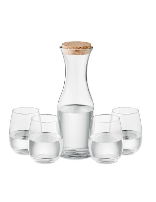 Set de boisson  en verre recyclé personnalisée pas cher