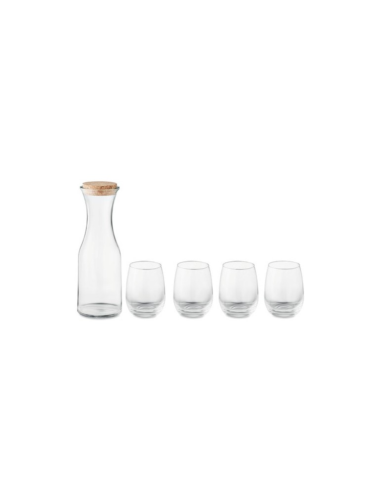 Set de boisson  en verre recyclé personnalisée pas cher