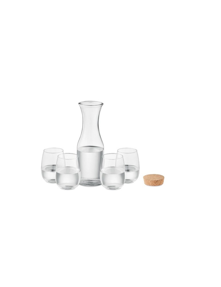 Set de boisson  en verre recyclé personnalisée pas cher