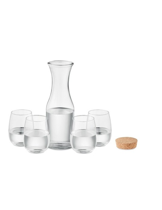 Set de boisson  en verre recyclé personnalisée pas cher