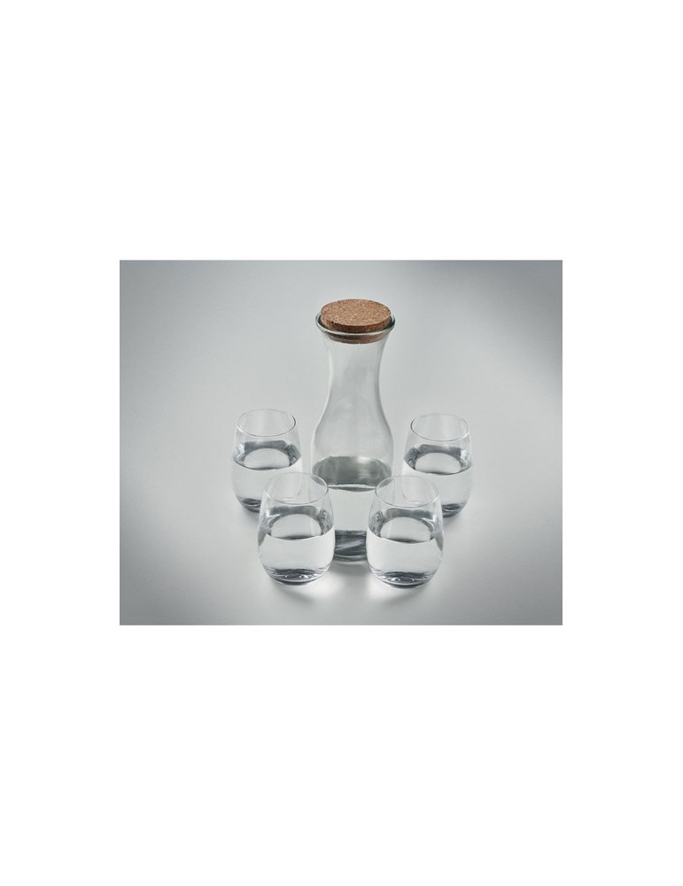 Set de boisson  en verre recyclé personnalisée pas cher