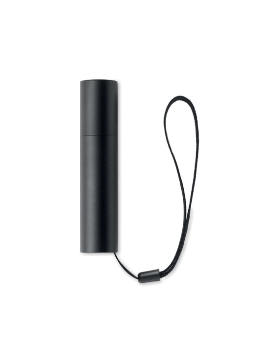 Lampe rechargeable en alu publicitaire ALUMINATE