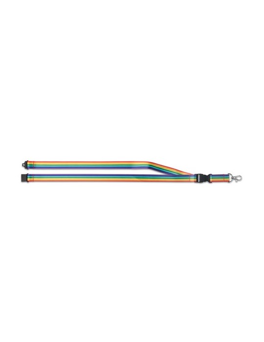 Lanyard Arc-en-Ciel - Personnalisé BOWYARD pas cher