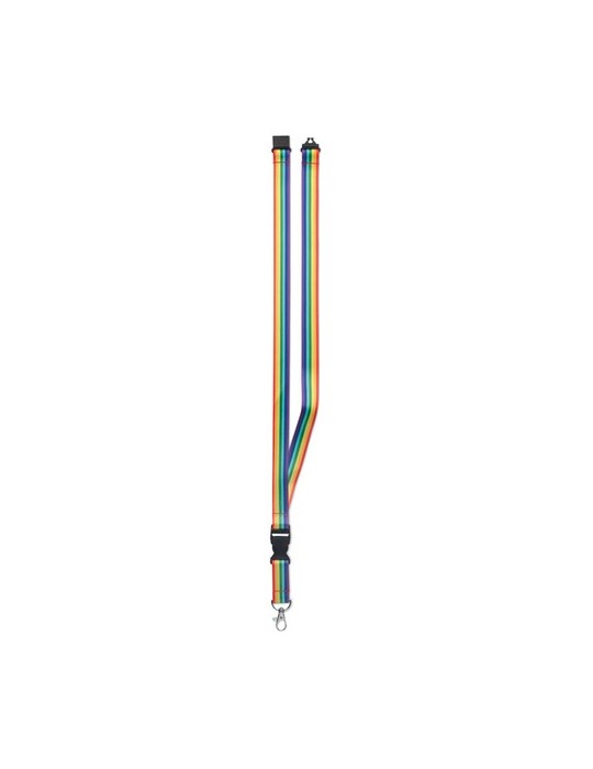 Lanyard Arc-en-Ciel - Personnalisé BOWYARD pas cher
