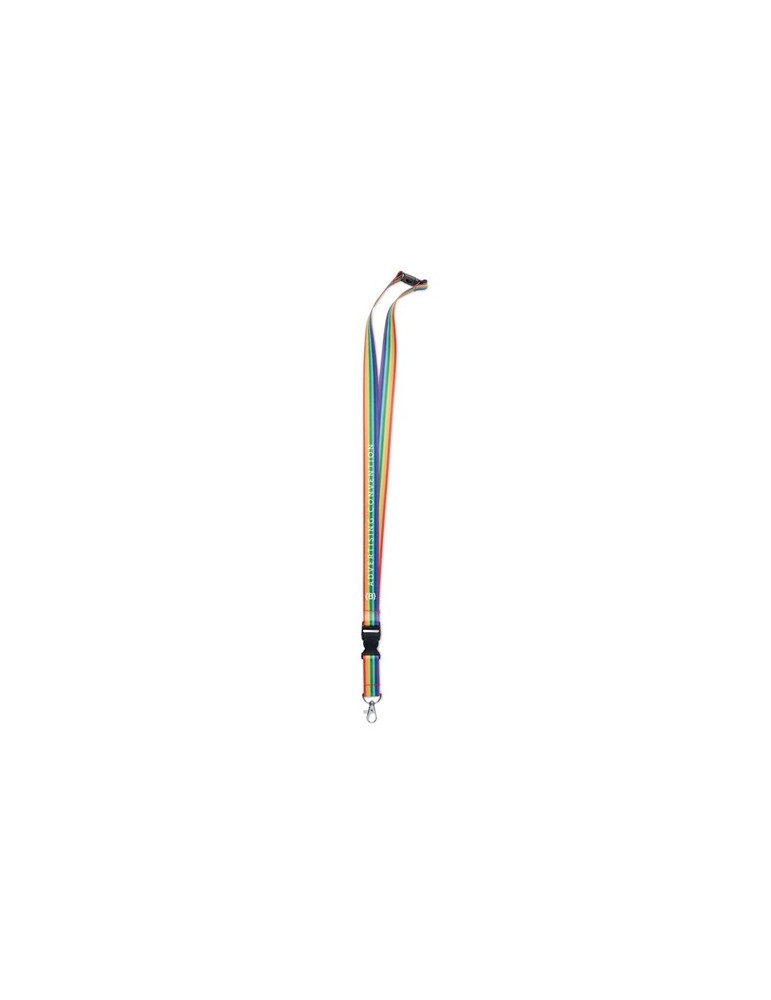 Lanyard Arc-en-Ciel - Personnalisé BOWYARD pas cher