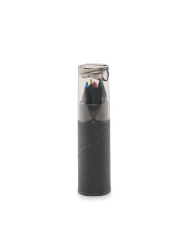 6 crayons de couleur NEGRO personnalisables