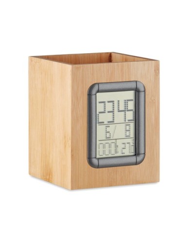 Porte-stylo en bambou - Cadeau d'entreprise