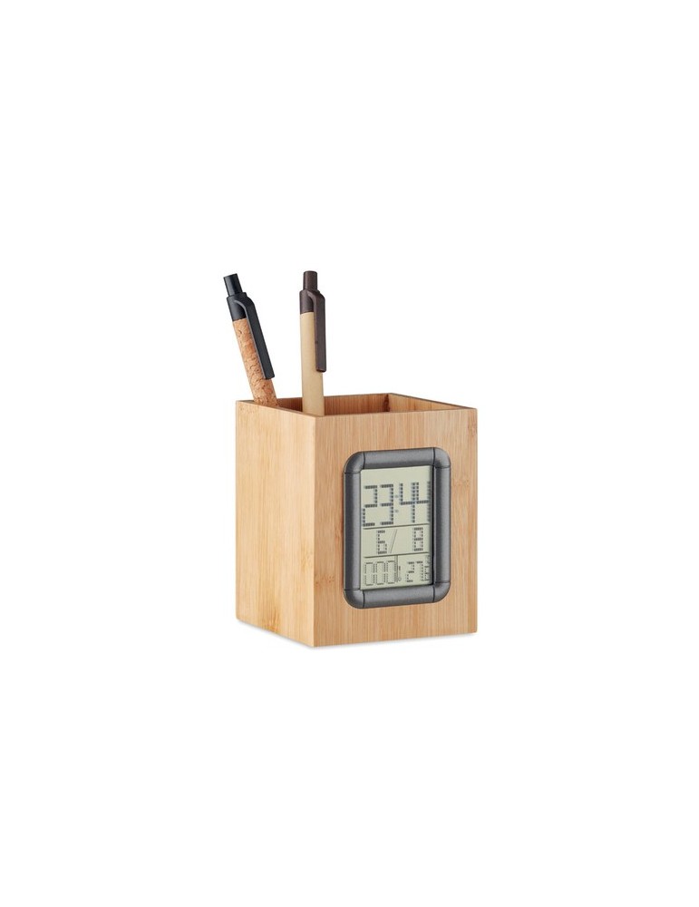 Porte-stylo en bambou - Cadeau d'entreprise
